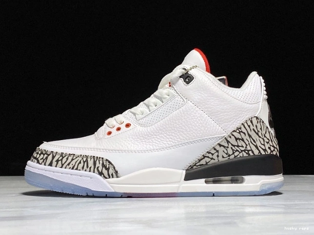 Husky THROW mens Air white NRG Jordan LINE" 3 Retro 923096-101 "FREE 0822